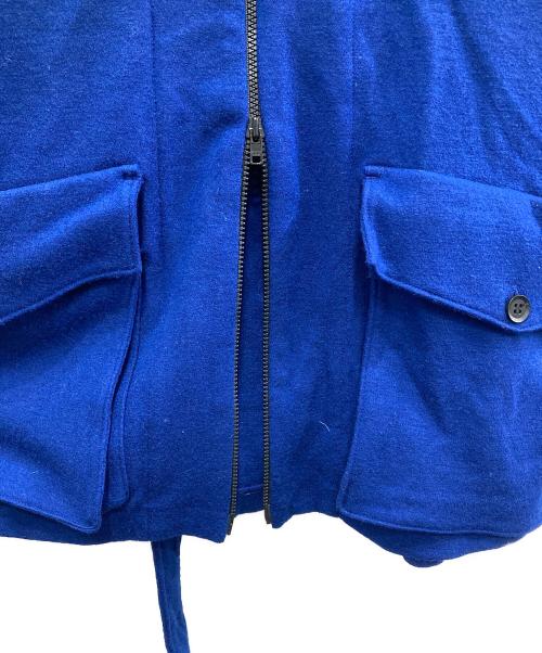 YOHJI YAMAMOTO（ヨウジヤマモト）YOHJI YAMAMOTO (ヨウジヤマモト) ウールジャージージャケット ブルー サイズ:2の古着・服飾アイテム