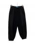 MUZE（ミューズ）の古着「CIRCUIT RELAXED FIT SWEAT TROUSERS」｜ブラック