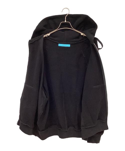 MUZE（ミューズ）MUZE (ミューズ) CIRCUIT RELAXED FIT ZIP-UP HOODIE ブラック サイズ:2の古着・服飾アイテム