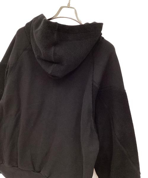 MUZE（ミューズ）MUZE (ミューズ) CIRCUIT RELAXED FIT ZIP-UP HOODIE ブラック サイズ:2の古着・服飾アイテム