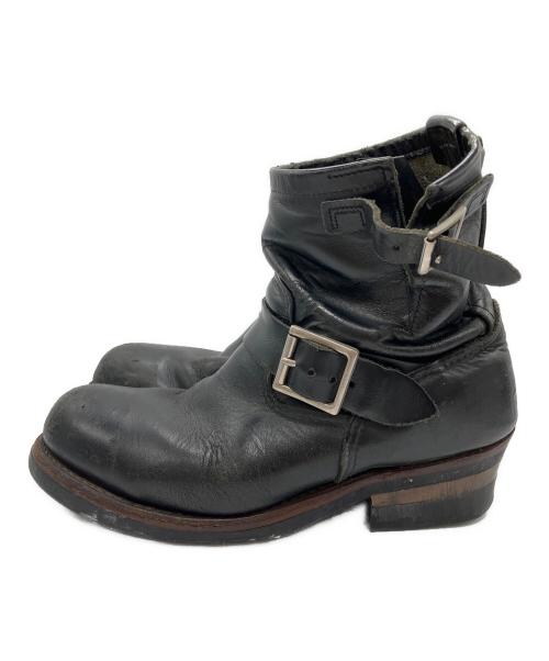 RED WING（レッドウィング）RED WING (レッドウィング) エンジニアブーツ ブラック サイズ:25.5cmの古着・服飾アイテム