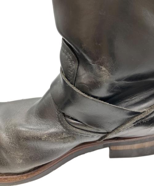 RED WING（レッドウィング）RED WING (レッドウィング) エンジニアブーツ ブラック サイズ:25.5cmの古着・服飾アイテム