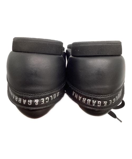 DOLCE & GABBANA（ドルチェ＆ガッバーナ）DOLCE & GABBANA (ドルチェ＆ガッバーナ) ローカットスニーカー ブラック サイズ:SIZE 7.5の古着・服飾アイテム