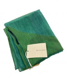 BVLGARI（ブルガリ）の古着「animal print silk scarf」｜グリーン