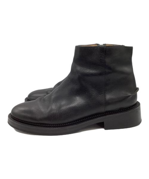 MAISON EUREKA（メゾンエウレカ）MAISON EUREKA (メゾンエウレカ) ZIP BOOTS ブラック サイズ:SIZE 42の古着・服飾アイテム