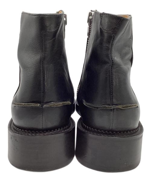 MAISON EUREKA（メゾンエウレカ）MAISON EUREKA (メゾンエウレカ) ZIP BOOTS ブラック サイズ:SIZE 42の古着・服飾アイテム