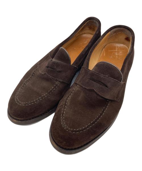 BERWICH（ベルウィッチ）BERWICH (ベルウィッチ) スウェードローファー ブラウン サイズ:6 1/2の古着・服飾アイテム