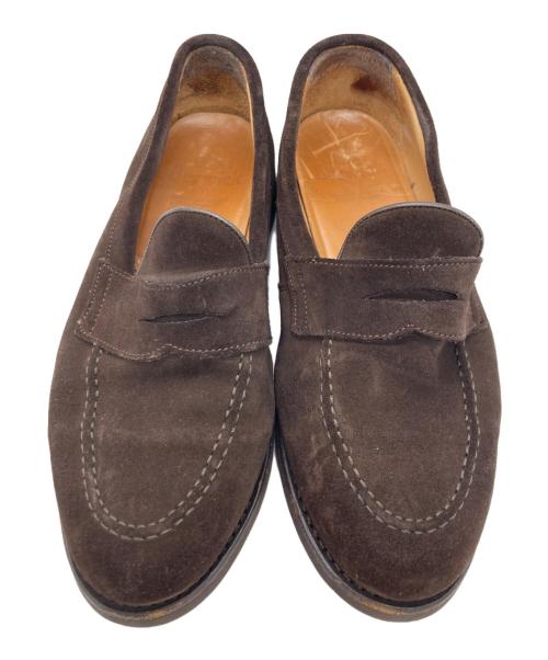 BERWICH（ベルウィッチ）BERWICH (ベルウィッチ) スウェードローファー ブラウン サイズ:6 1/2の古着・服飾アイテム