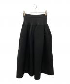 CFCLシーエフシーエル）の古着「POTTERY SKIRT １/ポタリー・スカート・ワン」｜ブラック