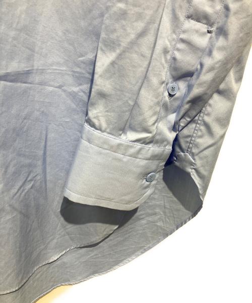 BLAMINK（ブラミンク）BLAMINK (ブラミンク) コットンバンドカラーシャツ スカイブルー サイズ:36の古着・服飾アイテム