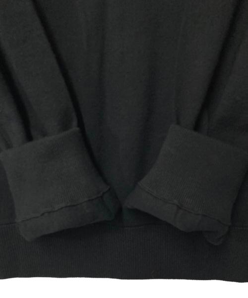 BOSS（ボス）BOSS (ボス) クルーネックニット ブラック サイズ:Lの古着・服飾アイテム