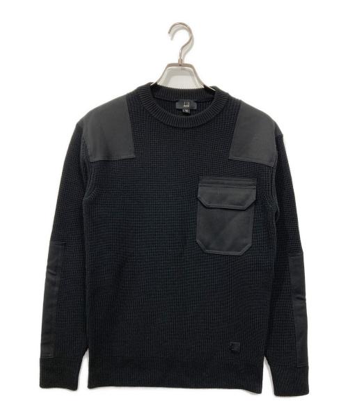 dunhill（ダンヒル）dunhill (ダンヒル) コマンドセーター ブラック サイズ:XSの古着・服飾アイテム
