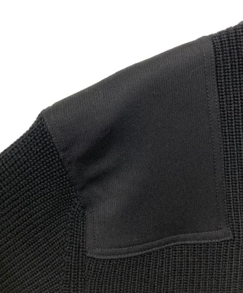 dunhill（ダンヒル）dunhill (ダンヒル) コマンドセーター ブラック サイズ:XSの古着・服飾アイテム