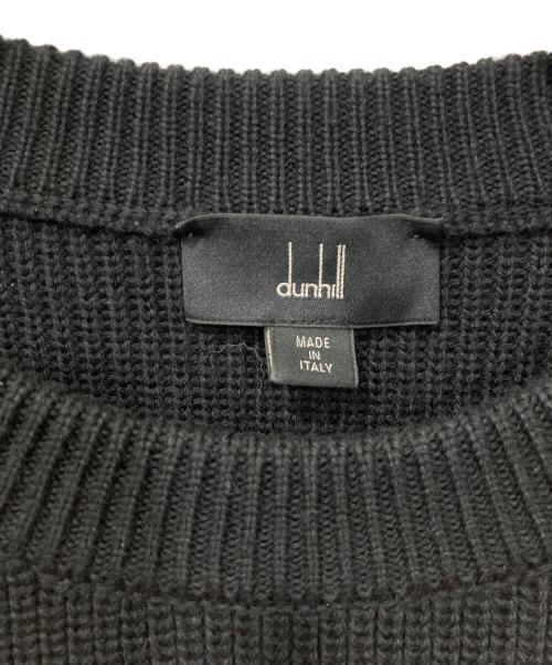 dunhill（ダンヒル）dunhill (ダンヒル) コマンドセーター ブラック サイズ:XSの古着・服飾アイテム