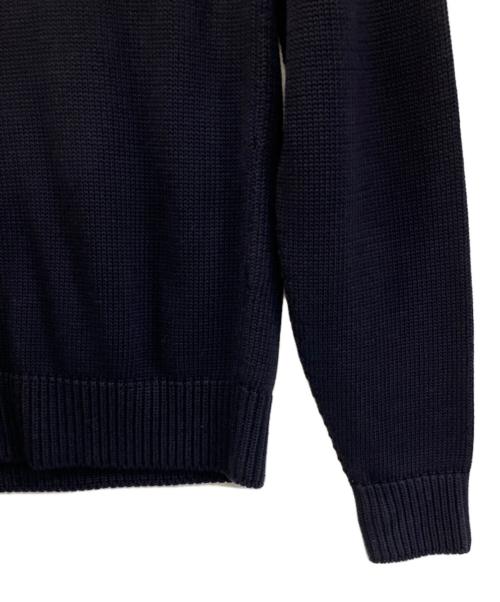 dunhill（ダンヒル）dunhill (ダンヒル) 1921 スクリプトロゴ クルーネックニット ネイビー サイズ:Sの古着・服飾アイテム