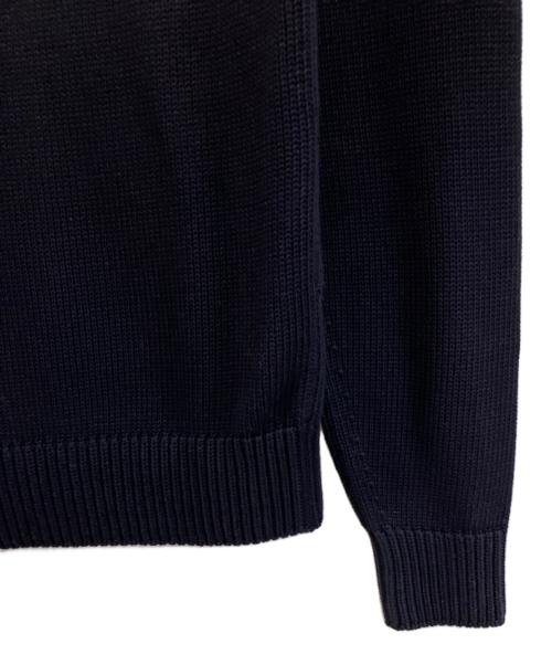 dunhill（ダンヒル）dunhill (ダンヒル) 1921 スクリプトロゴ クルーネックニット ネイビー サイズ:Sの古着・服飾アイテム