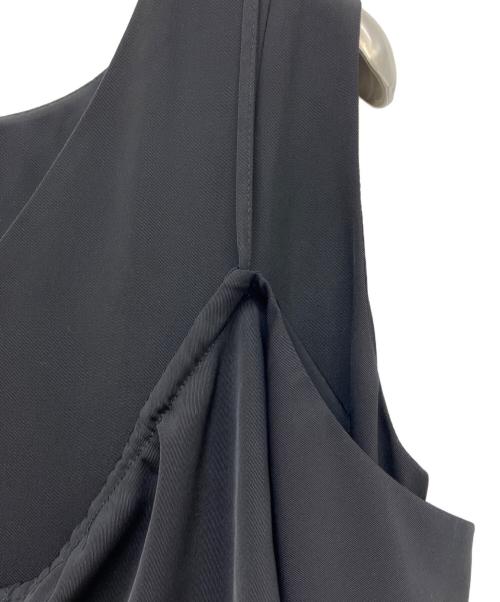 Diagram（ダイアグラム）Diagram (ダイアグラム) サテンレイヤードワンピース ブラック サイズ:SIZE 38の古着・服飾アイテム