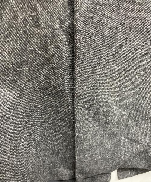 MIESROHE（ミースロエ）MIESROHE (ミースロエ) ツイードロングベスト チャコールグレー サイズ:１の古着・服飾アイテム