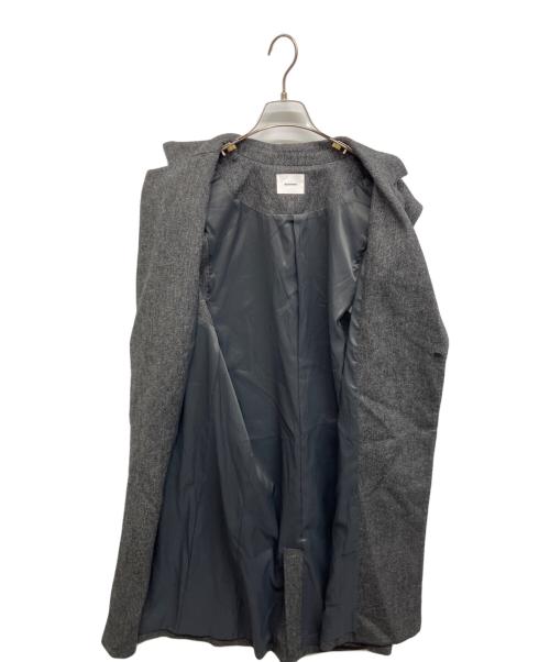 MIESROHE（ミースロエ）MIESROHE (ミースロエ) ツイードロングベスト チャコールグレー サイズ:１の古着・服飾アイテム