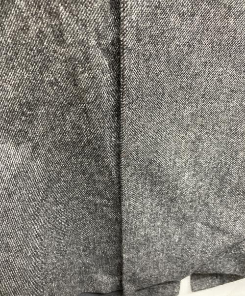 MIESROHE（ミースロエ）MIESROHE (ミースロエ) ツイードロングベスト チャコールグレー サイズ:１の古着・服飾アイテム