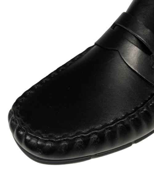 Salvatore Ferragamo（サルヴァトーレ フェラガモ）Salvatore Ferragamo (サルヴァトーレ フェラガモ) モカシン シューズ ブラック サイズ:7 1/2の古着・服飾アイテム