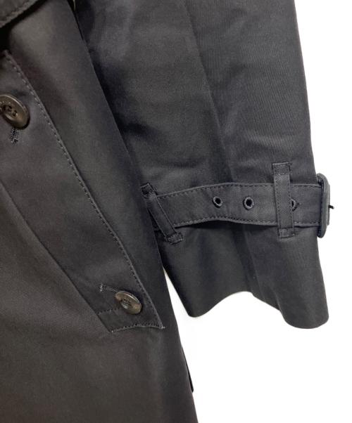 Aquascutum（アクアスキュータム）Aquascutum (アクアスキュータム) ライナー付トレンチコート ブラック サイズ:Mの古着・服飾アイテム