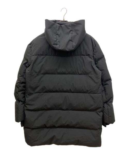 asics（アシックス）asics (アシックス) ダウンコート ブラック サイズ:XLの古着・服飾アイテム