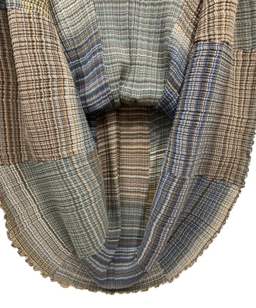 JURGEN LEHL（ヨーガンレール）JURGEN LEHL (ヨーガンレール) プリーツニットスカート マルチカラー サイズ:Mの古着・服飾アイテム