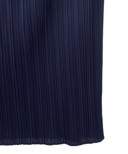 PLEATS PLEASE（プリーツプリーズ）PLEATS PLEASE (プリーツプリーズ) プリーツスカート ネイビー サイズ:3の古着・服飾アイテム