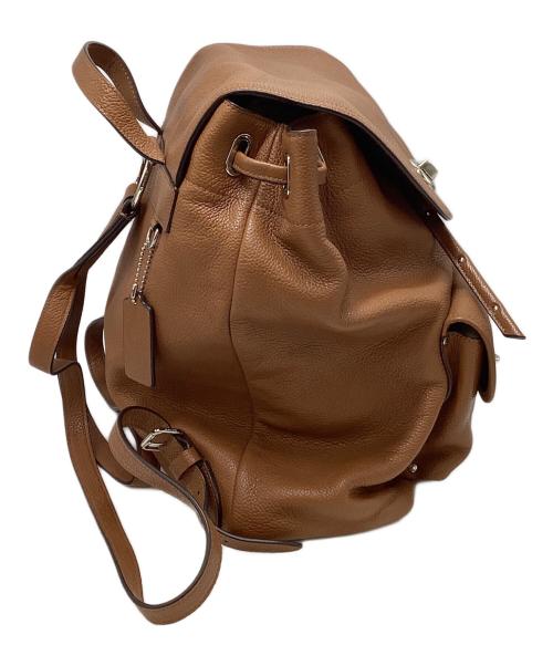 COACH（コーチ）COACH (コーチ) コーチ/レザーリュック/35303 ブラウン×シルバーの古着・服飾アイテム
