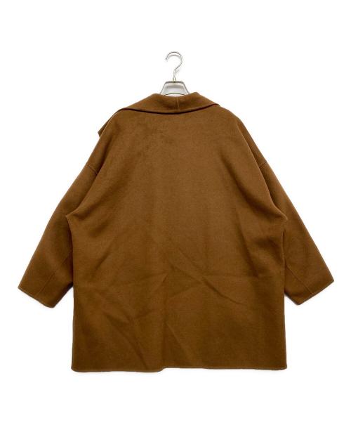 DES PRES（デ プレ）DES PRES (デ プレ) ダブルフェイスメルトンビーバー ショートコート ブラウン サイズ:36の古着・服飾アイテム