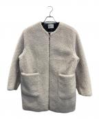 IENAイエナ）の古着「ECOPELボアコート」｜アイボリー