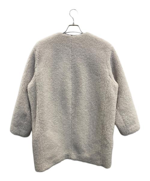 IENA（イエナ）IENA (イエナ) ECOPELボアコート アイボリー サイズ:38の古着・服飾アイテム