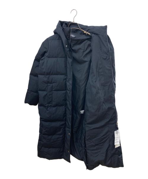 ZARA（ザラ）ZARA (ザラ) ダウンコート ブラック サイズ:XS 未使用品の古着・服飾アイテム