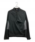 RLX RALPH LAURENアールエルエックスラルフローレン）の古着「ハーフジップジャケット」｜ブラック