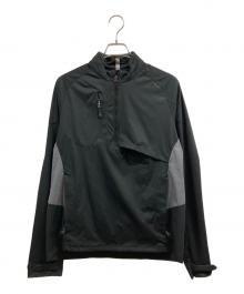 RLX RALPH LAUREN（アールエルエックスラルフローレン）の古着「ハーフジップジャケット」｜ブラック