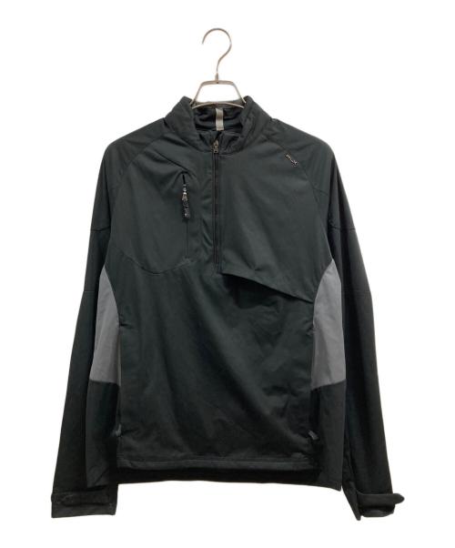 RLX RALPH LAUREN（アールエルエックスラルフローレン）RLX RALPH LAUREN (アールエルエックスラルフローレン) ハーフジップジャケット ブラック サイズ:Sの古着・服飾アイテム