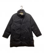 ZANTERザンター）の古着「リバーシブルダウンコート」｜ブラック×カーキ