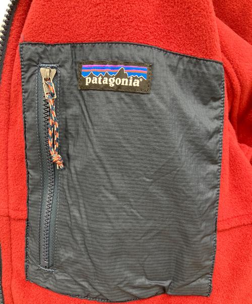 Patagonia（パタゴニア）Patagonia (パタゴニア) リバーシブル シェルド マイクロディニ ジャケット ネイビー×レッド サイズ:Ｓの古着・服飾アイテム