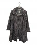 LIMI feuリミフゥ）の古着「ウールガウンコート」｜グレー
