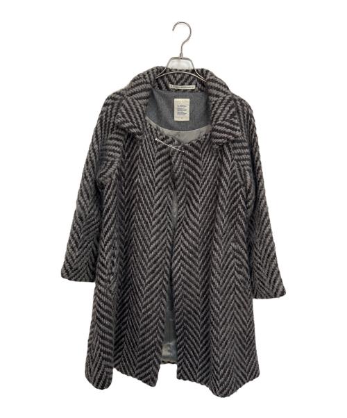 LIMI feu（リミフゥ）LIMI feu (リミフゥ) ウールガウンコート グレー サイズ:Sの古着・服飾アイテム