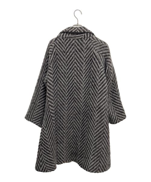 LIMI feu（リミフゥ）LIMI feu (リミフゥ) ウールガウンコート グレー サイズ:Sの古着・服飾アイテム
