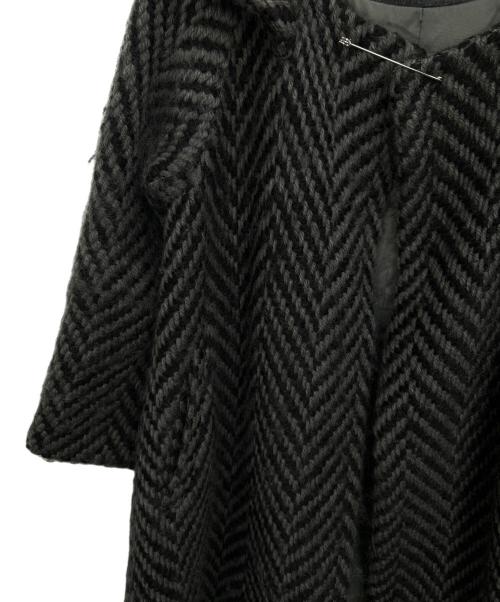 LIMI feu（リミフゥ）LIMI feu (リミフゥ) ウールガウンコート グレー サイズ:Sの古着・服飾アイテム