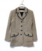 Christian Diorクリスチャン ディオール）の古着「ツイードジャケット　MDN6M1510」｜ホワイト