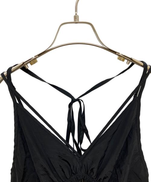 MAISON SPECIAL（メゾンスペシャル）MAISON SPECIAL (メゾンスペシャル) Volume Camisole Dress ブラック サイズ:36の古着・服飾アイテム