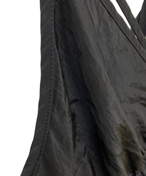 MAISON SPECIAL（メゾンスペシャル）MAISON SPECIAL (メゾンスペシャル) Volume Camisole Dress ブラック サイズ:36の古着・服飾アイテム