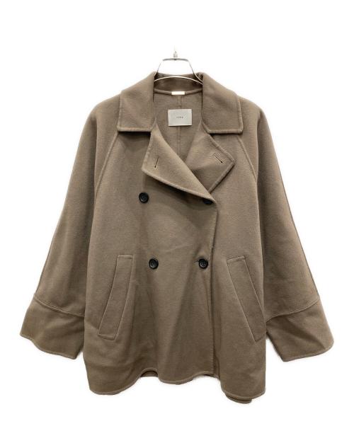 IENA（イエナ）IENA (イエナ) スーパー160ダブルフェイスショートコート ベージュ サイズ:36の古着・服飾アイテム