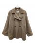 IENA（イエナ）の古着「スーパー160ダブルフェイスショートコート」｜ベージュ
