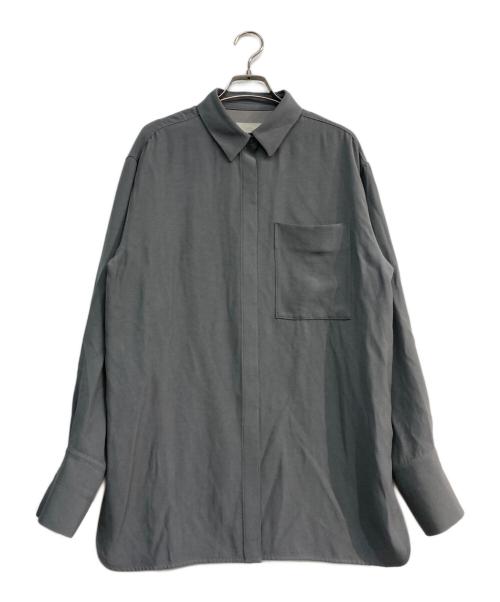 TODAYFUL（トゥデイフル）TODAYFUL (トゥデイフル) Backsatin Pocket Shirts グレー サイズ:Freeの古着・服飾アイテム