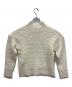 3.1 phillip lim (スリーワンフィリップリム) ウールジャガードニット　ハイネックセーター ホワイト サイズ:Ｓ：5000円